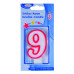 Číslová sviečka "9" 75mm [1 ks]