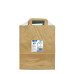Papierová taška hnedá 26+14 x 32 cm [50 ks]