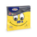 Servítky-obrúsky 3vrstvý Smile 33 x 33 cm [20 ks]