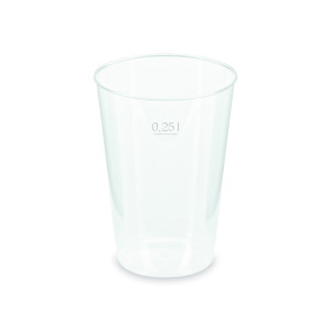 Pohár vratný (PP) Ø76mm 0,25L [50 ks]