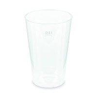 Pohár vratný (PP) Ø86mm 0,4L [50 ks]