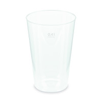 Pohár vratný (PP) extra-silný Ø87mm 0,4L [10 ks]