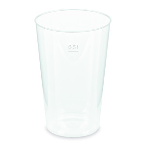 Pohár vratný (PP) extra-silný Ø93mm 0,5L [12 ks]