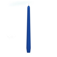 Sviečka kónická tmavomodrá Ø23 x 245 mm [10 ks]