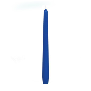 Sviečka kónická tmavomodrá Ø23 x 245 mm [10 ks]