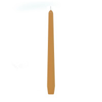 Sviečka kónická apricot Ø23 x 245 mm [10 ks]