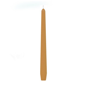 Sviečka kónická apricot Ø23 x 245 mm [10 ks]