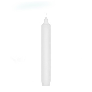 Sviečka rovná biela Ø22 x 170 mm [20 ks]