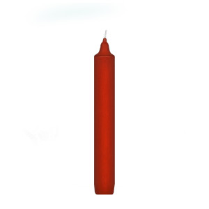 Sviečka rovná červená Ø22 x 170 mm [20 ks]