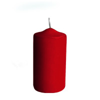 Sviečka valcová bordová Ø60 x 120 mm [1 ks]