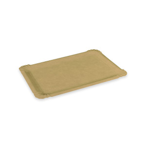 Papierová tácka nepremastiteľná kraft 13 x 20 cm `č.4` [250 ks]