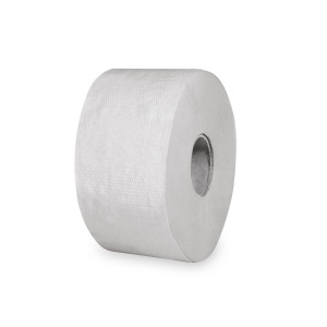 Toaletný papier 1vrstvý s ražbou natural `JUMBO` Ø19cm 130m [12 ks]