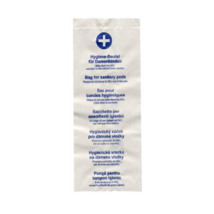 Hygienické vrecko (PAP) 11+4 x 28 cm [100 ks]