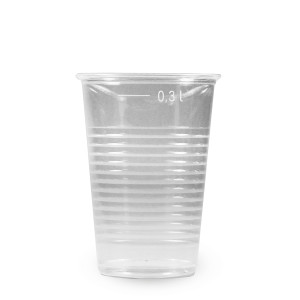 Pohár (PP) priehľadný Ø78mm 0,3L [10 ks]