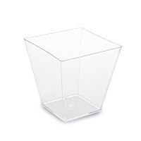 Fingerfood pohárik číry 59 x 59 x 54 mm, 100ml [50 ks]