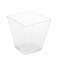 Fingerfood pohárik číry 72 x 72 x 72 mm, 230ml [20 ks]