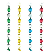 Špirála lesklá (ALU) Ø7,5 x 60 cm [4 ks]