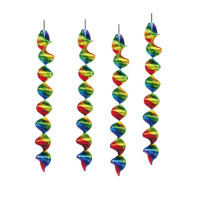 Špirála lesklá (ALU) Ø5 x 60 cm [4 ks]