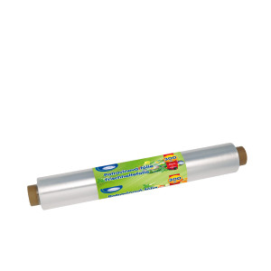 Potravinová fólia (PE) 9µm 44cm x 300m jednotlivo balená [1 ks]