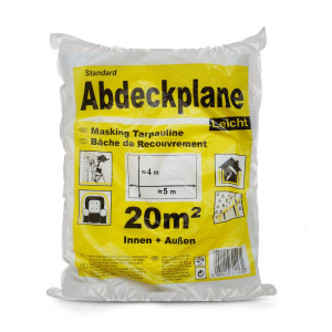 Zakrývacia fólia (HDPE) 6µm 4 x 5 m [1 ks]