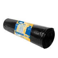 Vrece na odpadky Typ60 čierne 70 x 110 cm 120L [25 ks]