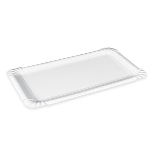 Papierová tácka 19 x 33,5 cm `č.8` RECY [125 ks]