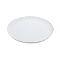 Papierový tanier hlboký biely Ø30cm [50 ks]