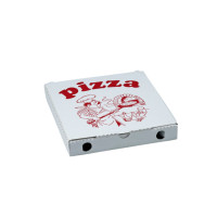 Krabica na pizzu z vlnitej lepenky 20 x 20 x 3 cm [100 ks]