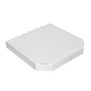 Krabica na pizzu extra-pevná biela 30 x 30 x 3 cm [100 ks]