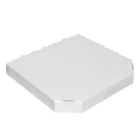 Krabica na pizzu extra-pevná biela 32 x 32 x 3 cm [100 ks]