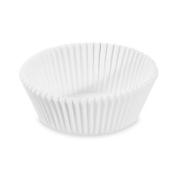 Cukrárenský košíček biely Ø60 x 27 mm [1000 ks]