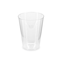 Pohár kryštál (PS) Ø75mm 0,2L [50 ks]