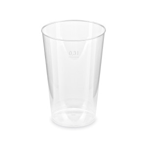 Pohár kryštál (PS) Ø79mm 0,3L [25 ks]