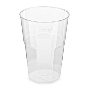 Pohár kryštál (PS) Koktejl Ø80mm 0,3L [30 ks]