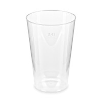 Pohár kryštál (PS) Ø86mm 0,4L [50 ks]