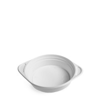 Miska (PP) s uškami biela 350ml [100 ks]
