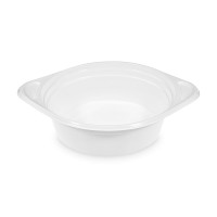 Miska (PP) ECONOMY s uškami biela 500ml [100 ks]