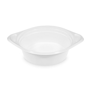 Miska (PP) ECONOMY s uškami biela 500ml [100 ks]