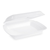 Menu box (XPS) nedelený biely 241 x 207 x 69 mm [125 ks]
