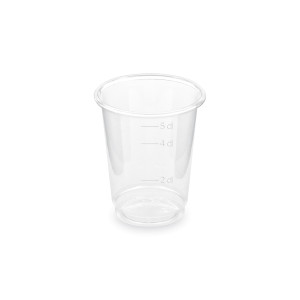 Pohárik (PET) číry Ø48mm 2cl/4cl/5cl [40 ks]