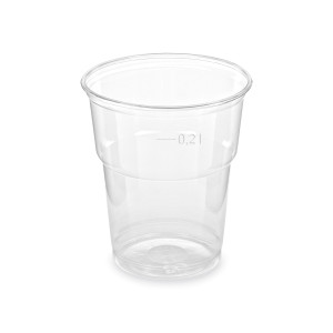 Pohár (PET) číry Ø78mm 0,2L [50 ks]