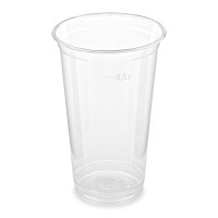 Pohár (PET) číry Ø95mm 0,5L [50 ks]