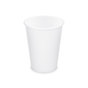Papierový pohár biely Ø90mm 420ml `L: 0,3L/12oz` [50 ks]