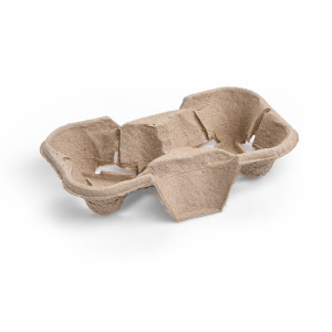 Podnos (PAP) na 2 poháre 19 x 11 cm [150 ks]