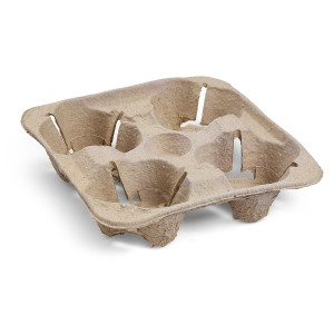 Podnos (PAP) na 4 poháre 20 x 20 cm [130 ks]