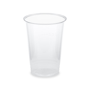Pohár (PLA) BIO priehľadný Ø84mm 0,3L [50 ks]