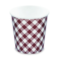 Papierová miska okrúhla Karo Ø115mm 750ml `L` [50 ks]