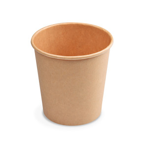 Papierová miska okrúhla kraft Ø115mm 750ml `L` [50 ks]