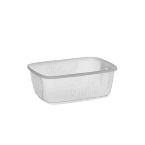 Miska (PP) hranatá priehľadná 108 x 81 mm 200ml [100 ks]