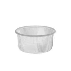 Miska (PP) okrúhla priehľadná Ø101mm 250ml [100 ks]